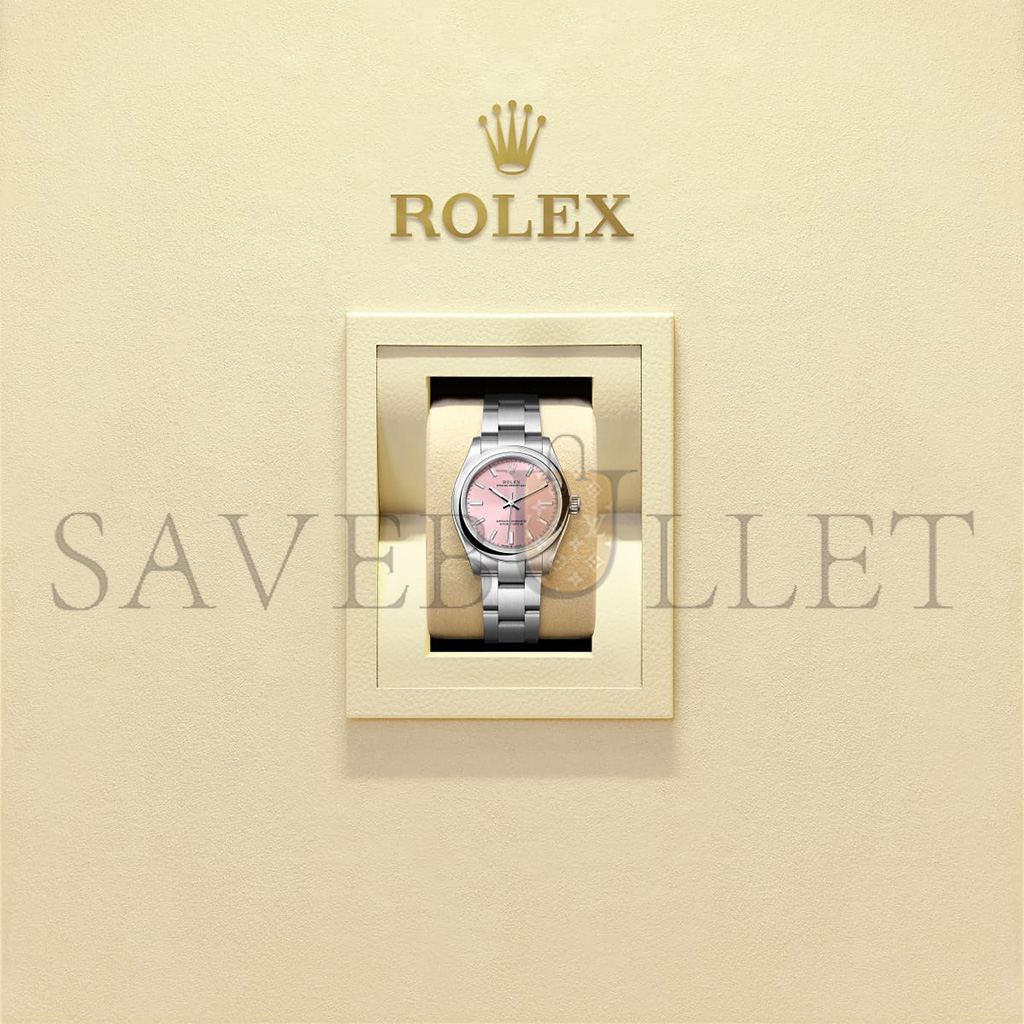 ROLEX OYSTER PERPETUAL 31 OYSTER, 31 MM, OYSTERSTEEL WATCH 277200-0004