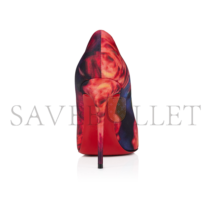 CHRISTIAN LOUBOUTINCHRISTIAN KATE 100 MM PUMPS-ROSES PRINTED CREPE SATIN-MULTICOLOR-WOMEN 1250085J646 CHRISTIAN LOUBOUTINCHRISTIAN KATE 100 MM PUMPS-ROSES PRINTED CREPE SATIN-MULTICOLOR-WOMEN 1250085J646